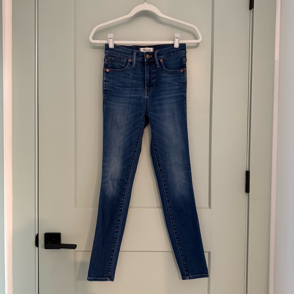 Madewell High Rise Skinny Jeans